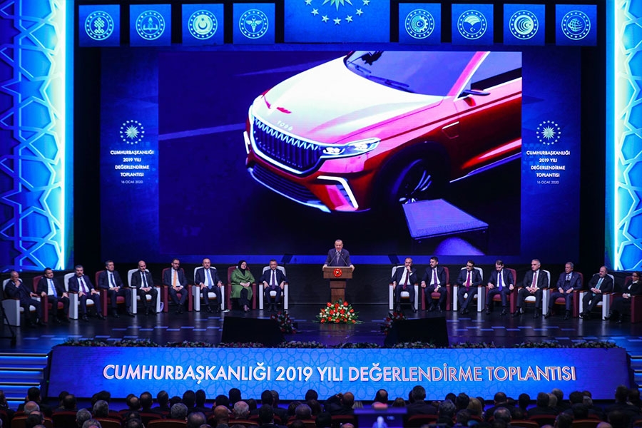 CUMHURBAŞKANI ERDOĞAN "2019 YILI DEĞERLENDİRME TOPLANTISI” DÜZENLEDİ