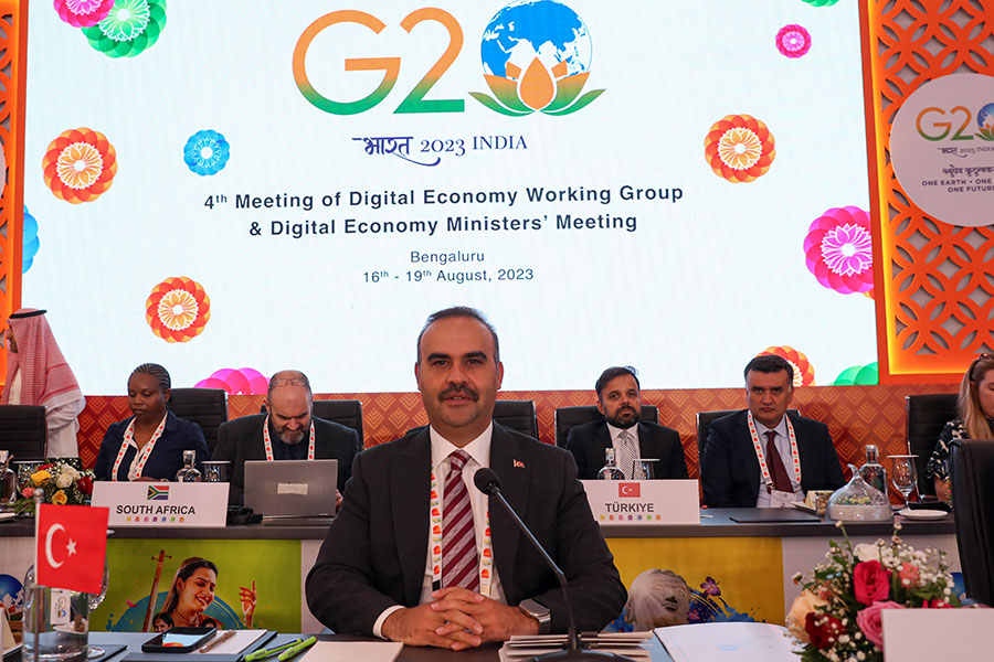 G20 DİJİTAL EKONOMİ BAKANLARI TOPLANTISI’NA KATILDI