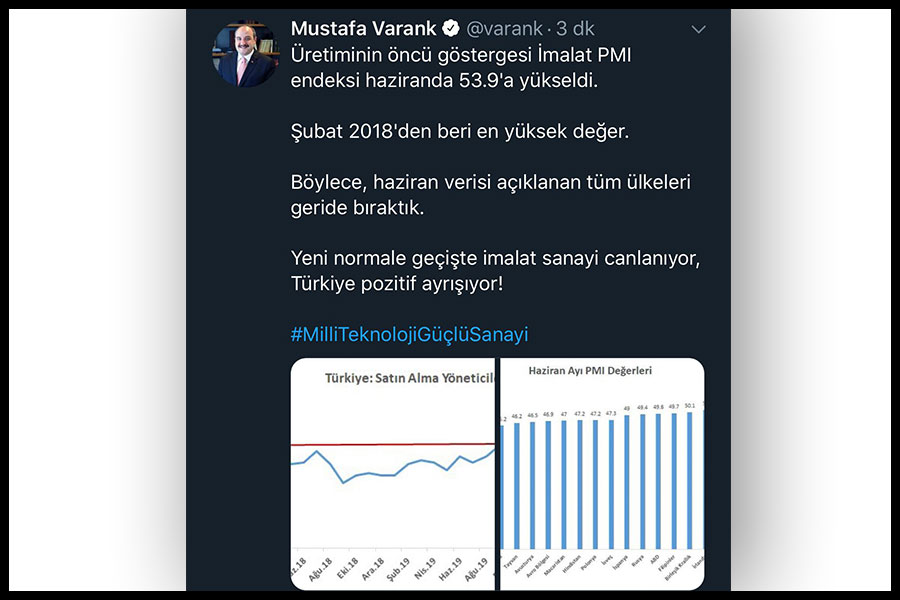 İMALAT SANAYİ CANLANIYOR