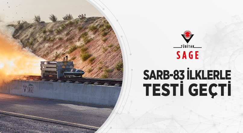 SARB-83 İLKLERLE TESTİ GEÇTİ