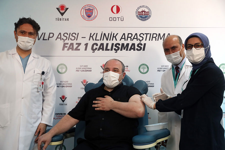 YERLİ AŞI İÇİN GÖNÜLLÜ OLDU
