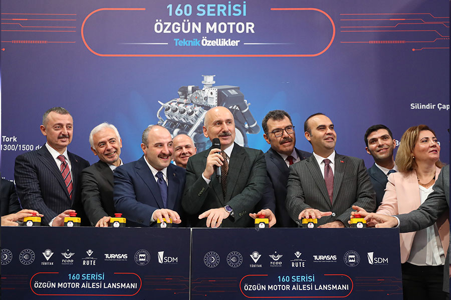 TÜRKİYE'NİN İLK YERLİ TASARIM LOKOMOTİF MOTORU