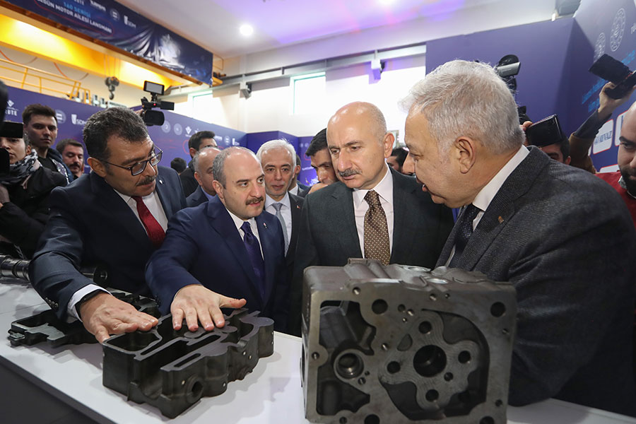 TÜRKİYE'NİN İLK YERLİ TASARIM LOKOMOTİF MOTORU