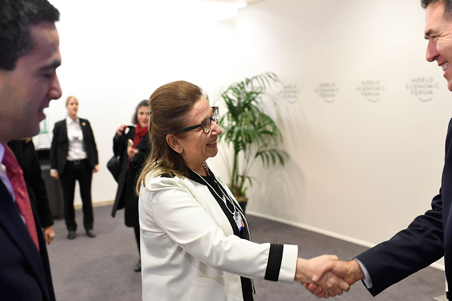 DAVOS’TAN TÜRKİYE’YE GÜZEL HABER