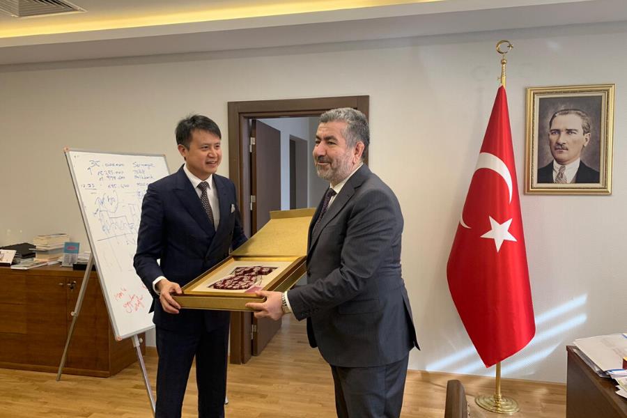 SİNGAPUR HEYETİNİN BAKANLIĞIMIZI ZİYARETİ